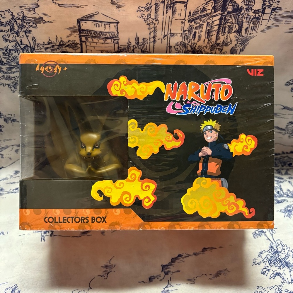 NARUTO SHIPPUDEN COLLECTORS BOX CULTUREFLY VIZ   Brand New In Sealed Box